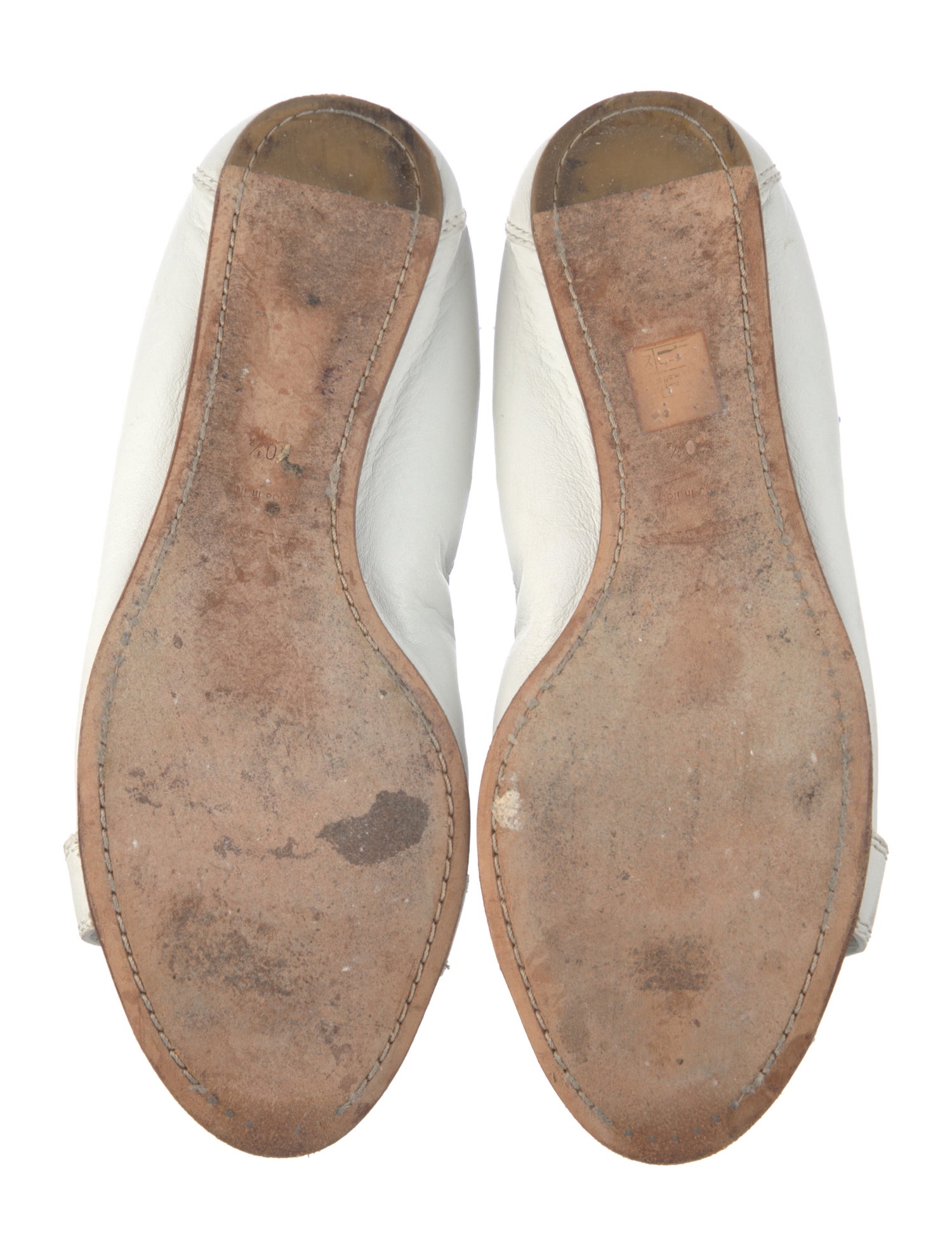 Burberry Leather Ballet Flats