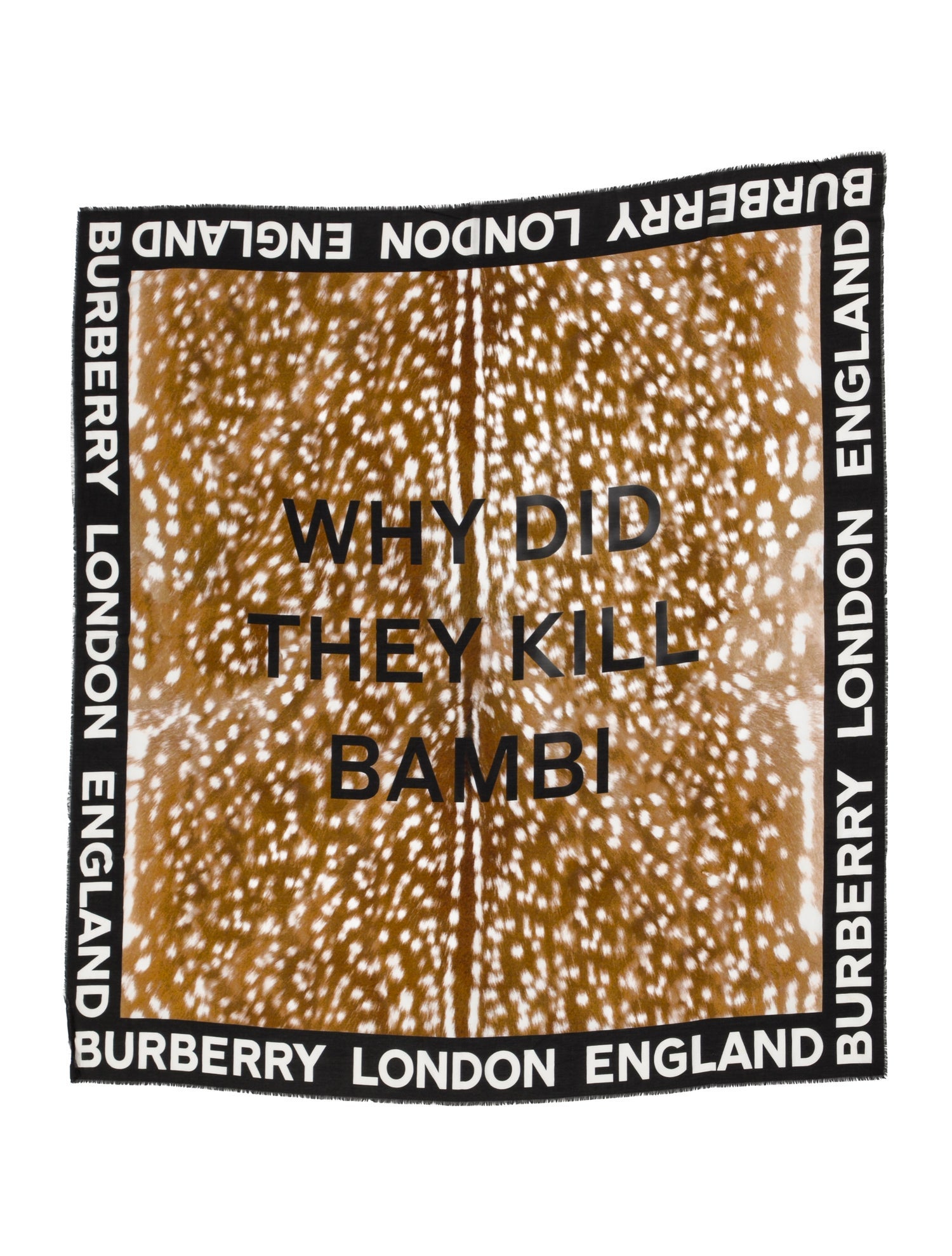 Burberry Silk Printed Shawl