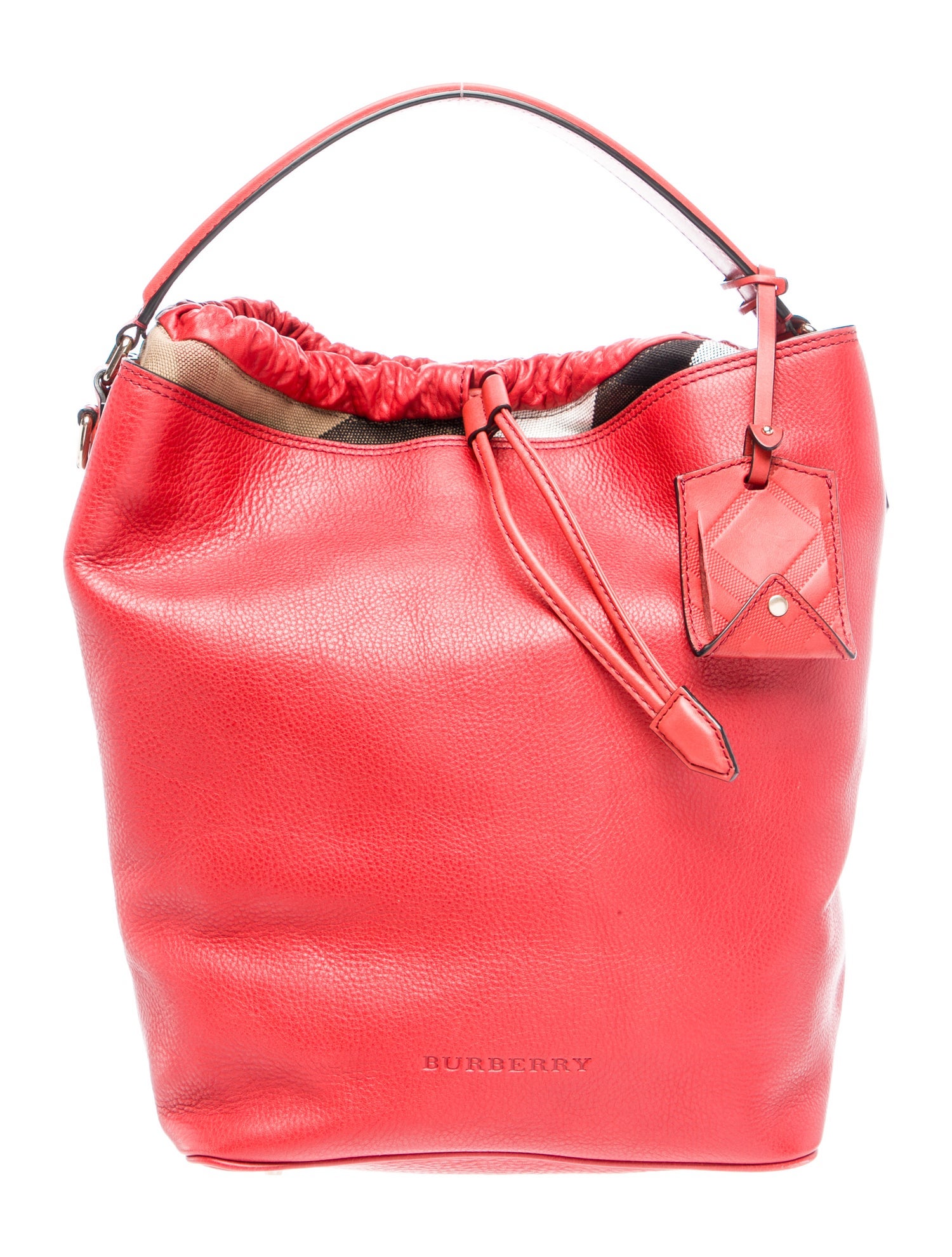 Burberry House Check Bucket Bag