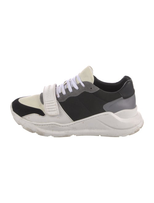 Burberry Colorblock Pattern Athletic Sneakers