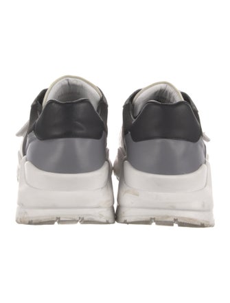 Burberry Colorblock Pattern Athletic Sneakers