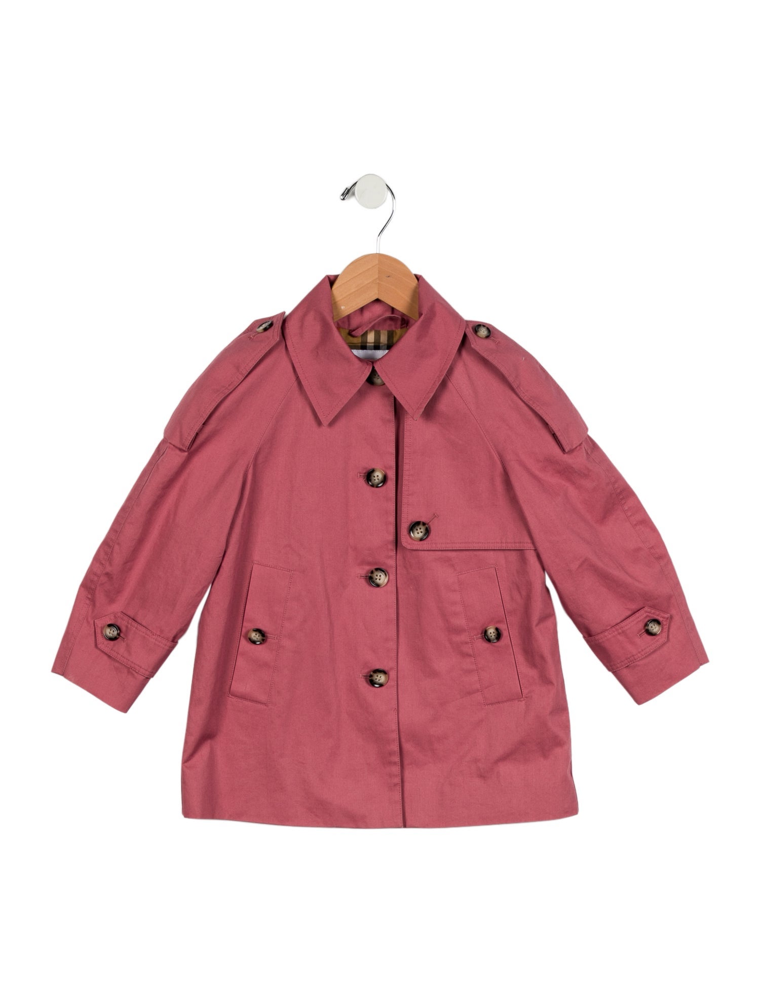 Burberry Toddler Girls' Solid Coat