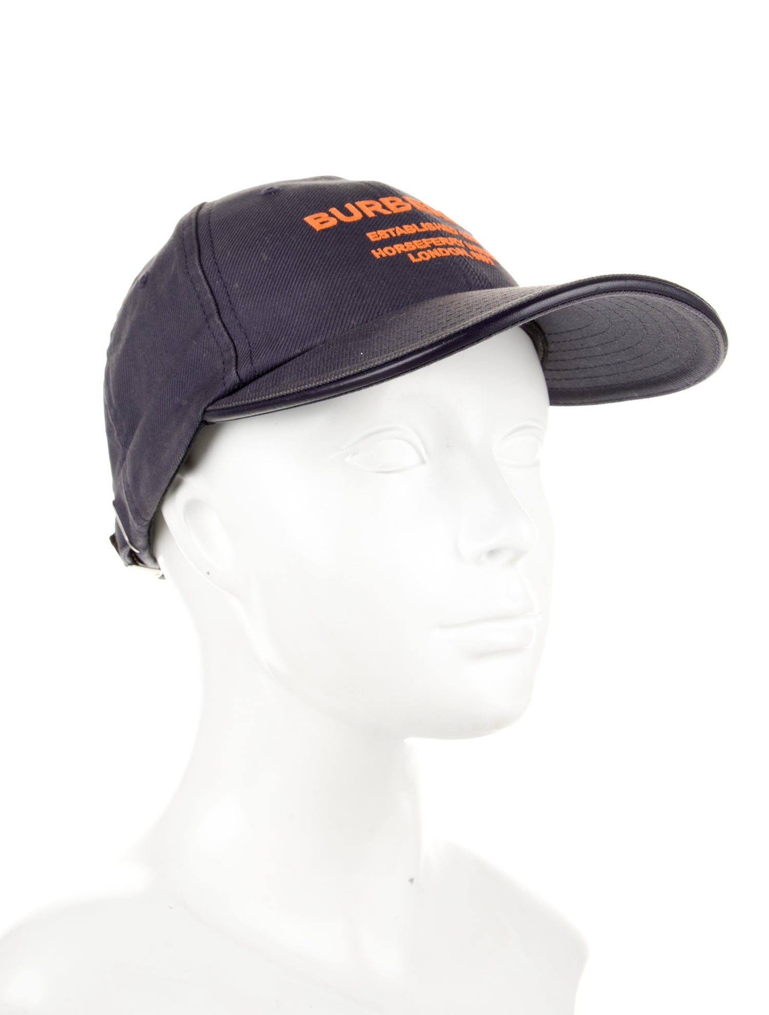 Burberry Logo Woven Baseball Hat