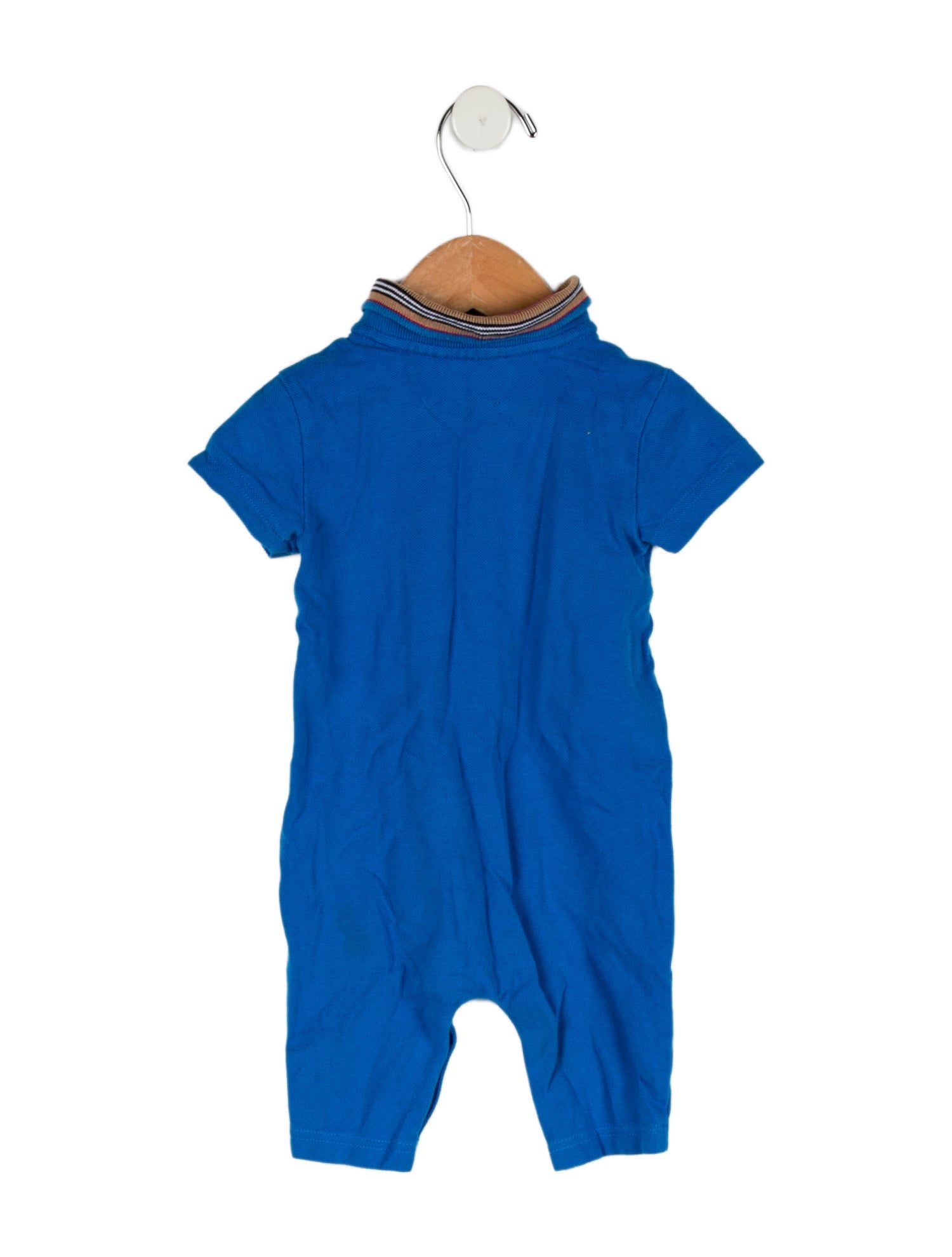 Burberry Infant Boys' Short Sleeve One Piece