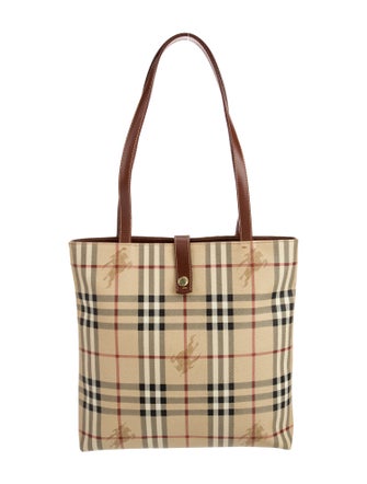 Burberry Haymarket Check Tote