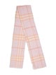 Burberry Plaid Print Scarf