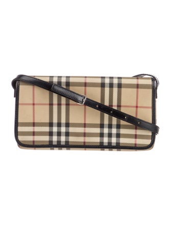 Burberry Nova Check Top Handle Bag