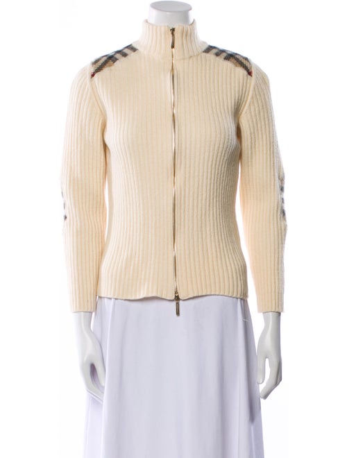 Burberry Merino Wool Striped Jacket