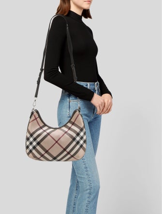 Burberry Prorsum Canvas Hobo