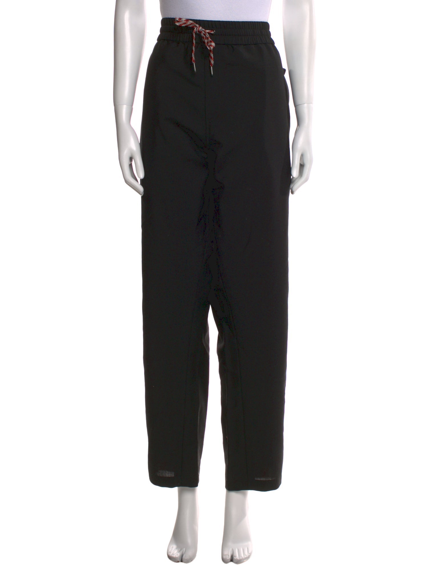 Burberry Mohair Straight Leg Pants