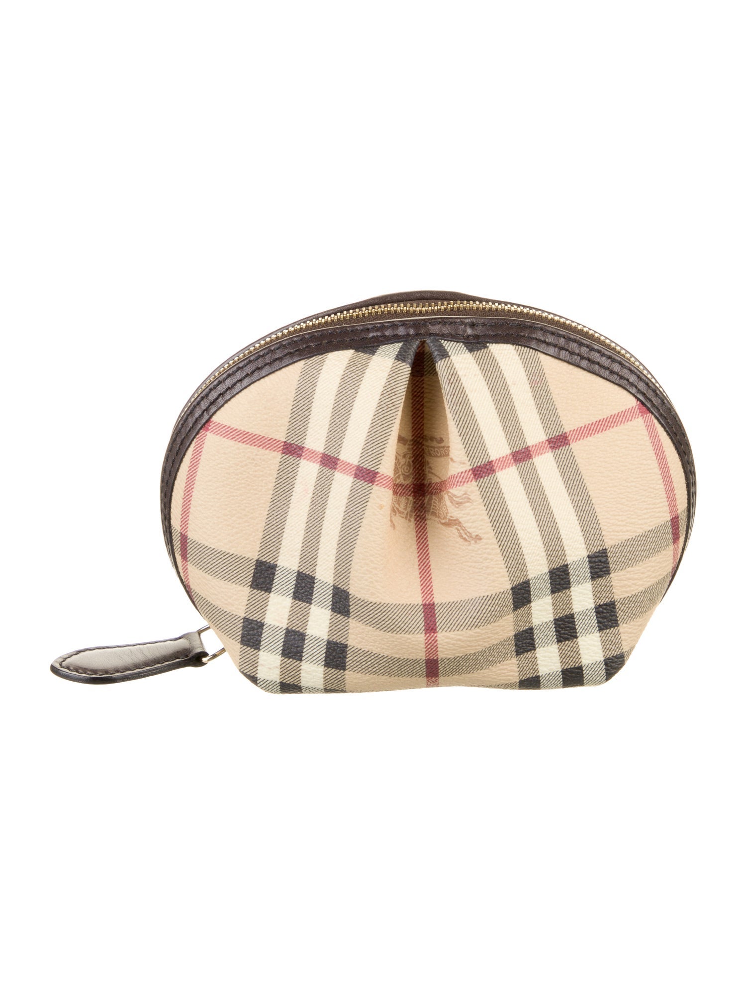 Burberry Women's Leather Cosmetic Bag