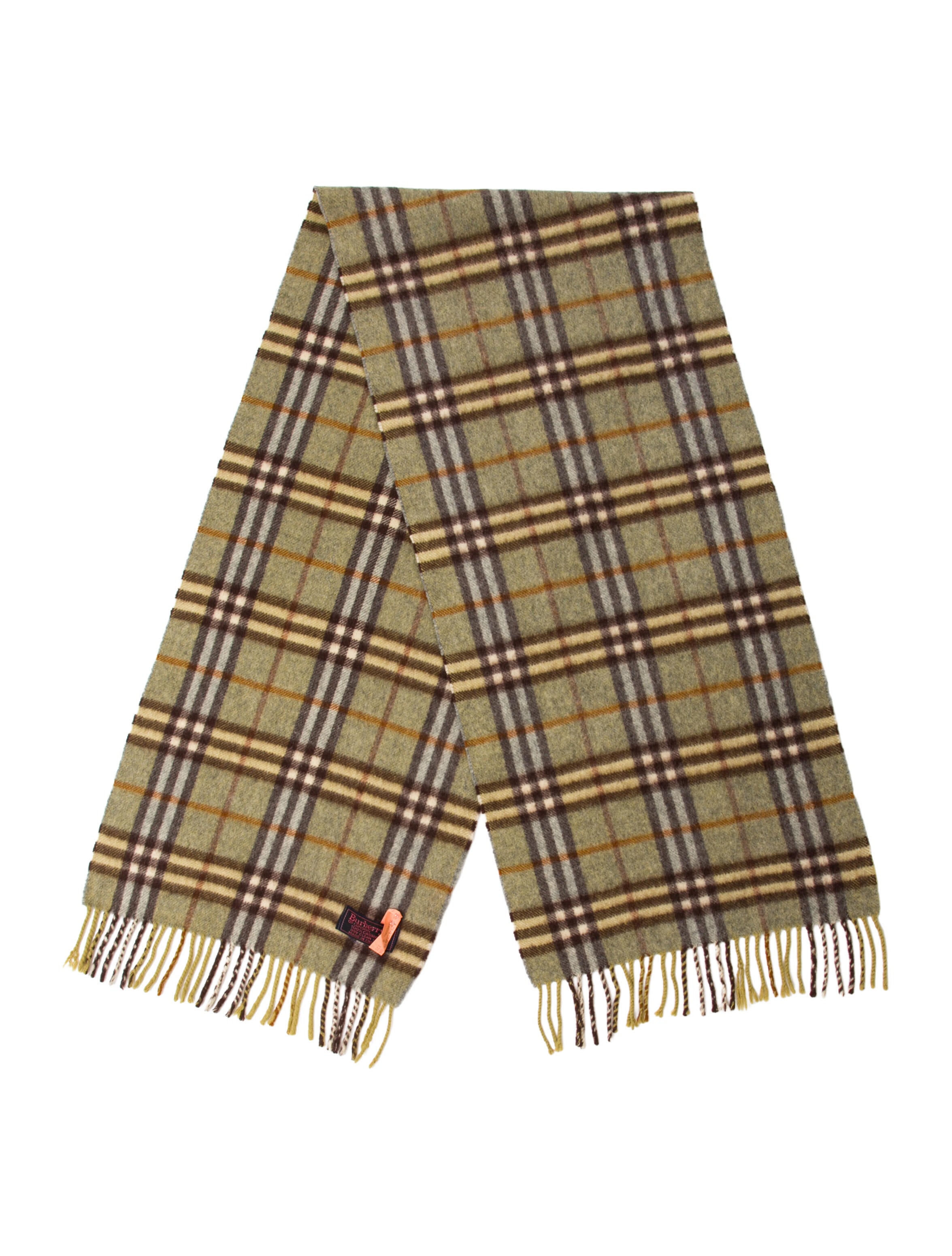 Burberry's Cashmere Vintage Scarf