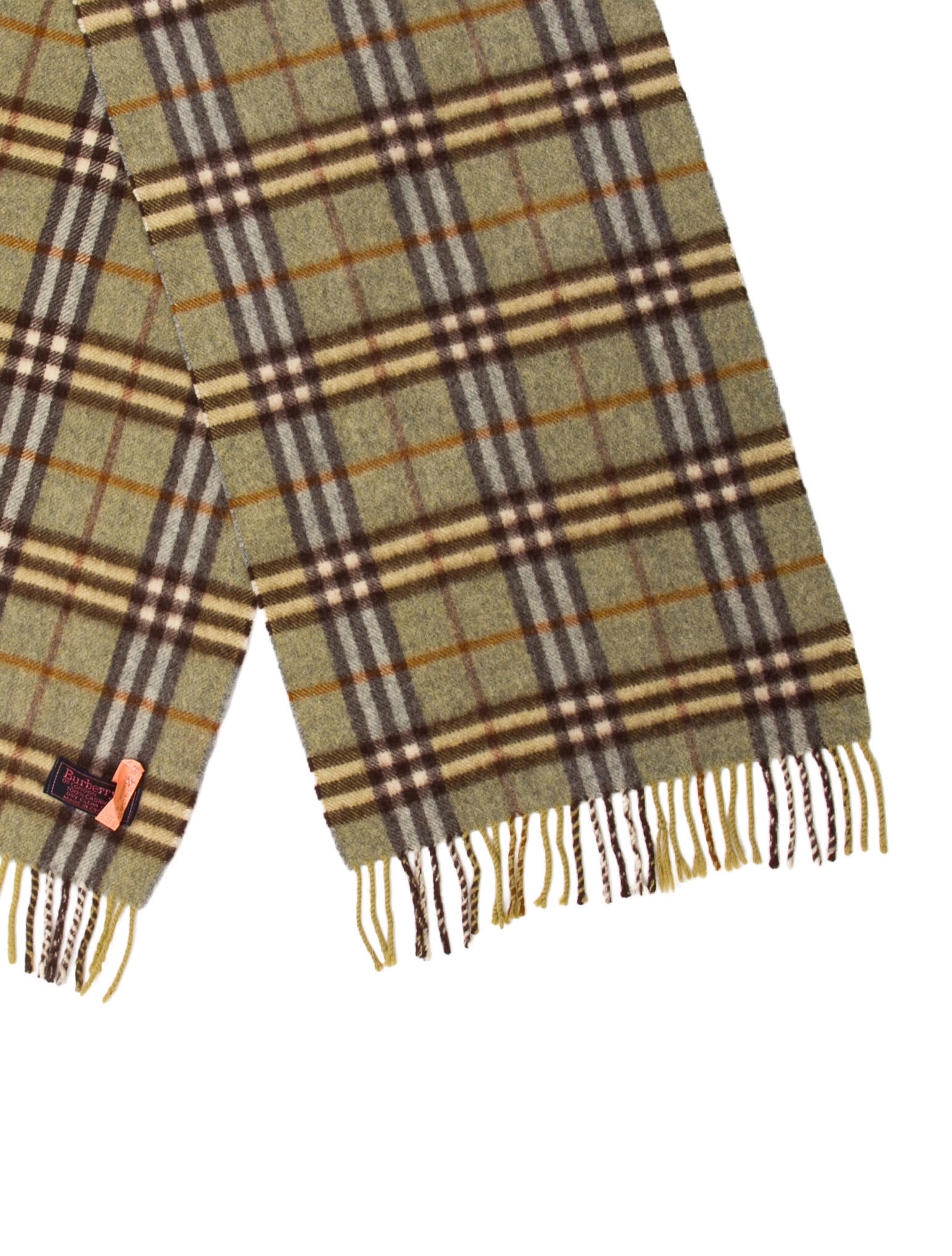 Burberry's Cashmere Vintage Scarf