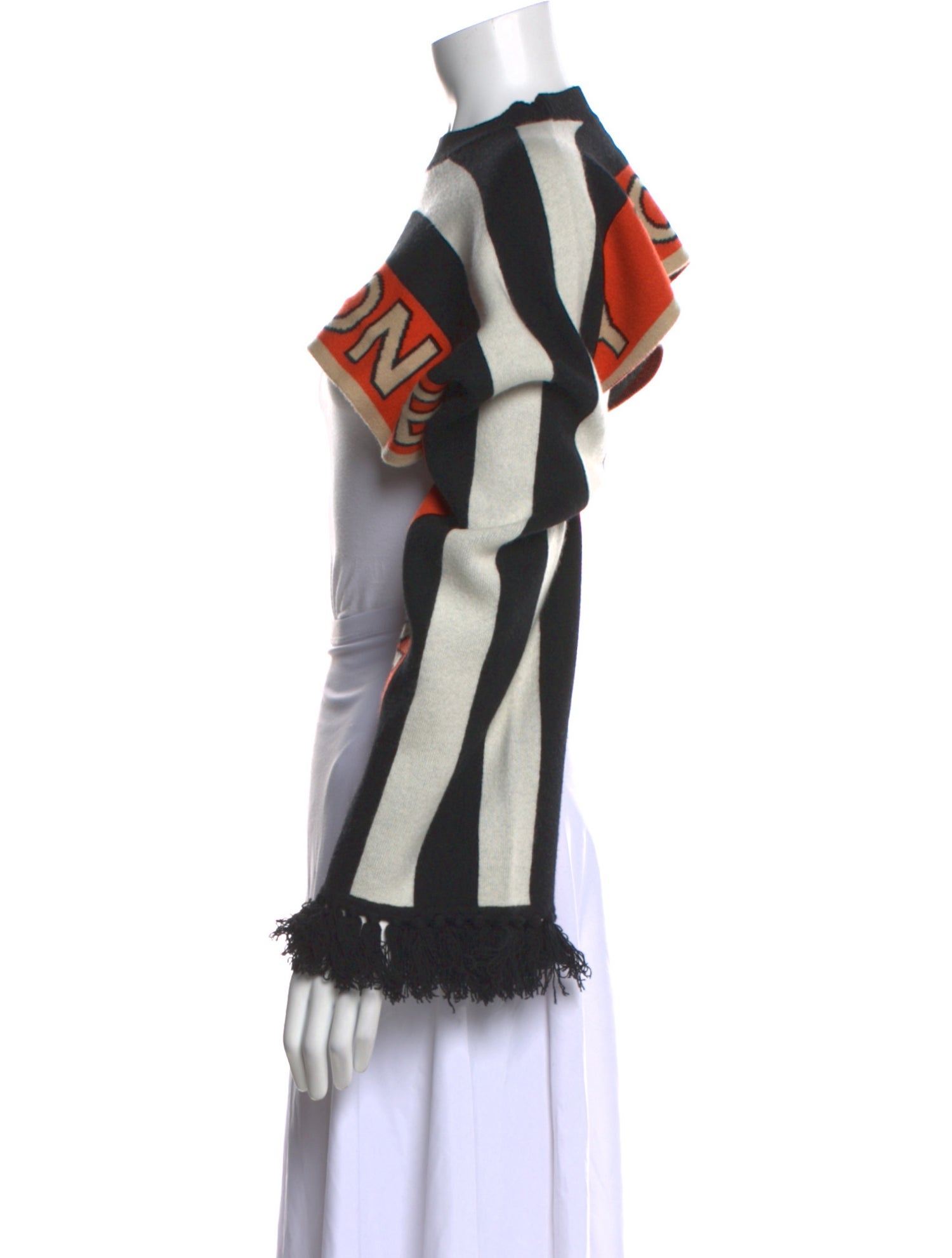 Burberry Cashmere Graphic Print Sweater