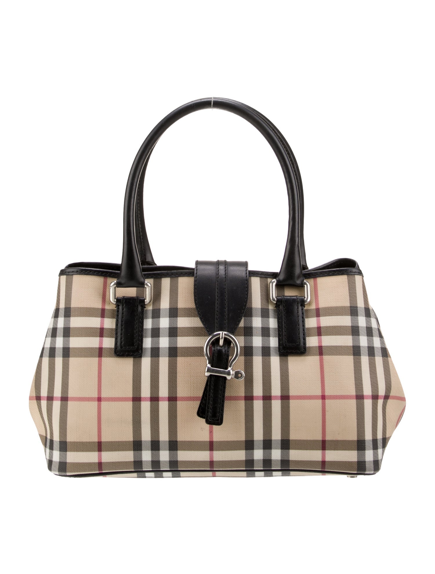 Burberry Prorsum Nova Check Top Handle Bag