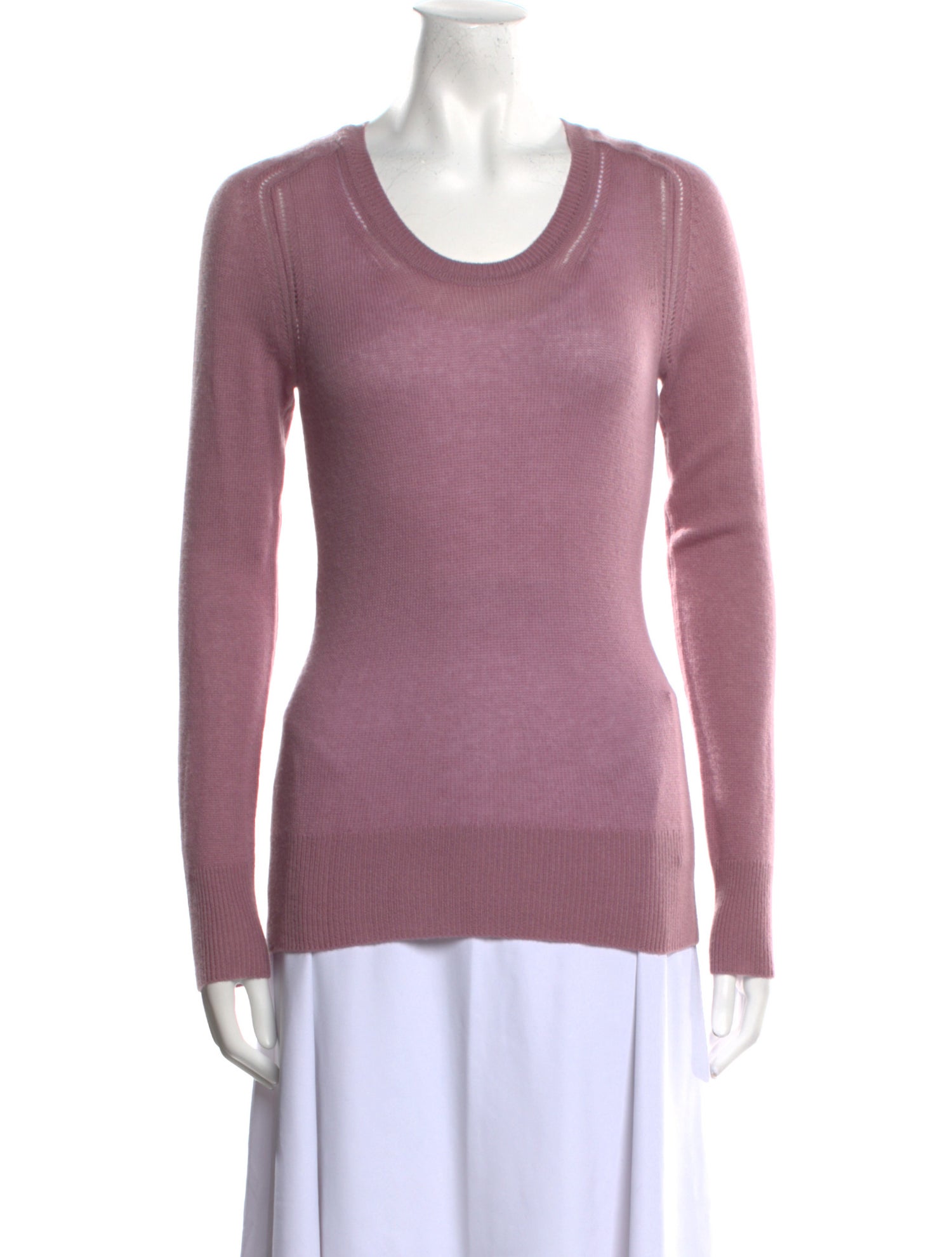 Burberry London Cashmere Scoop Neck Sweater