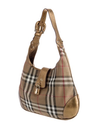 Burberry Nova Check Shoulder Bag