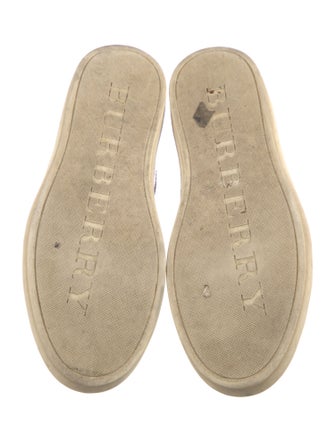 Burberry Leather Sneakers