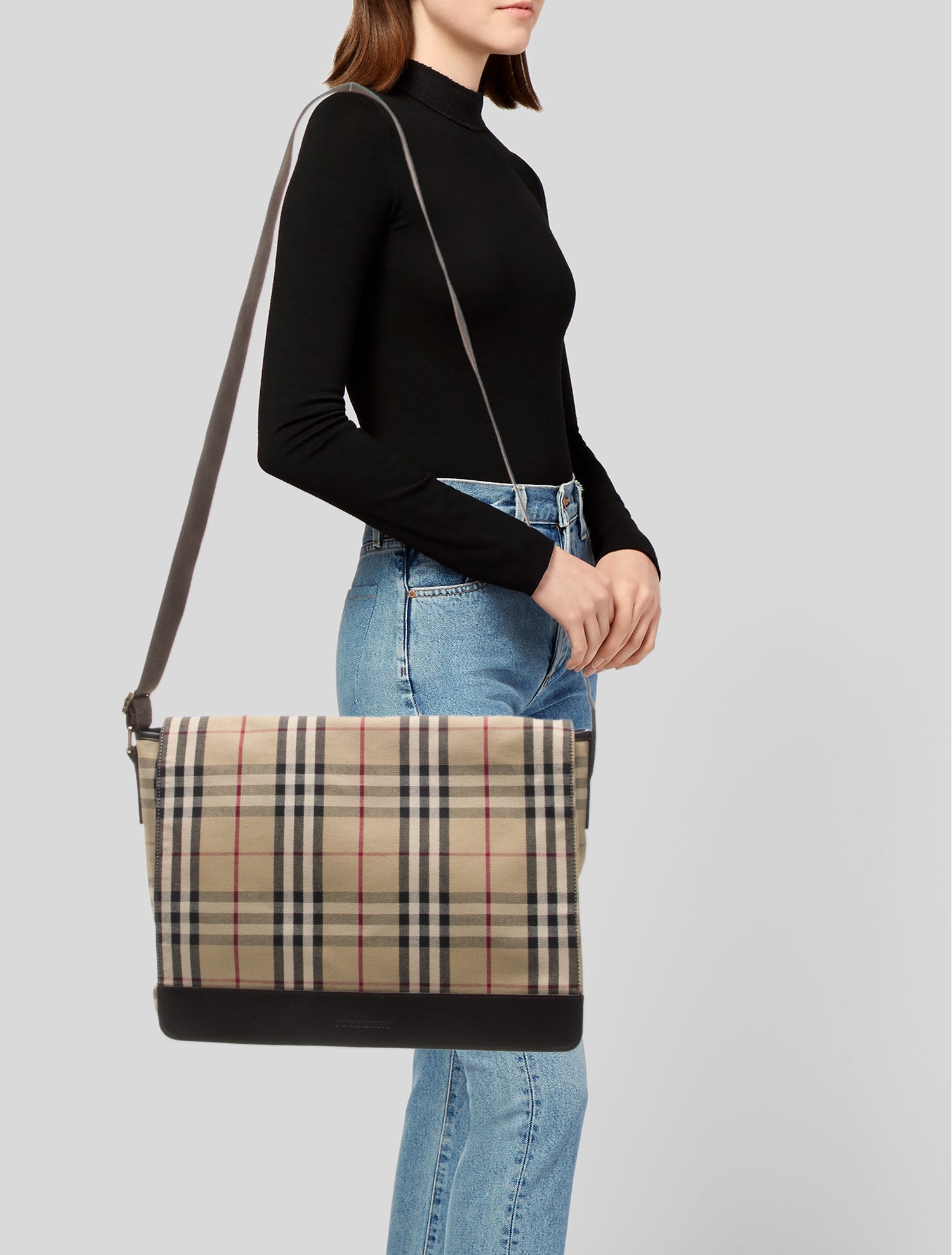 Burberry House Check Messenger Bag