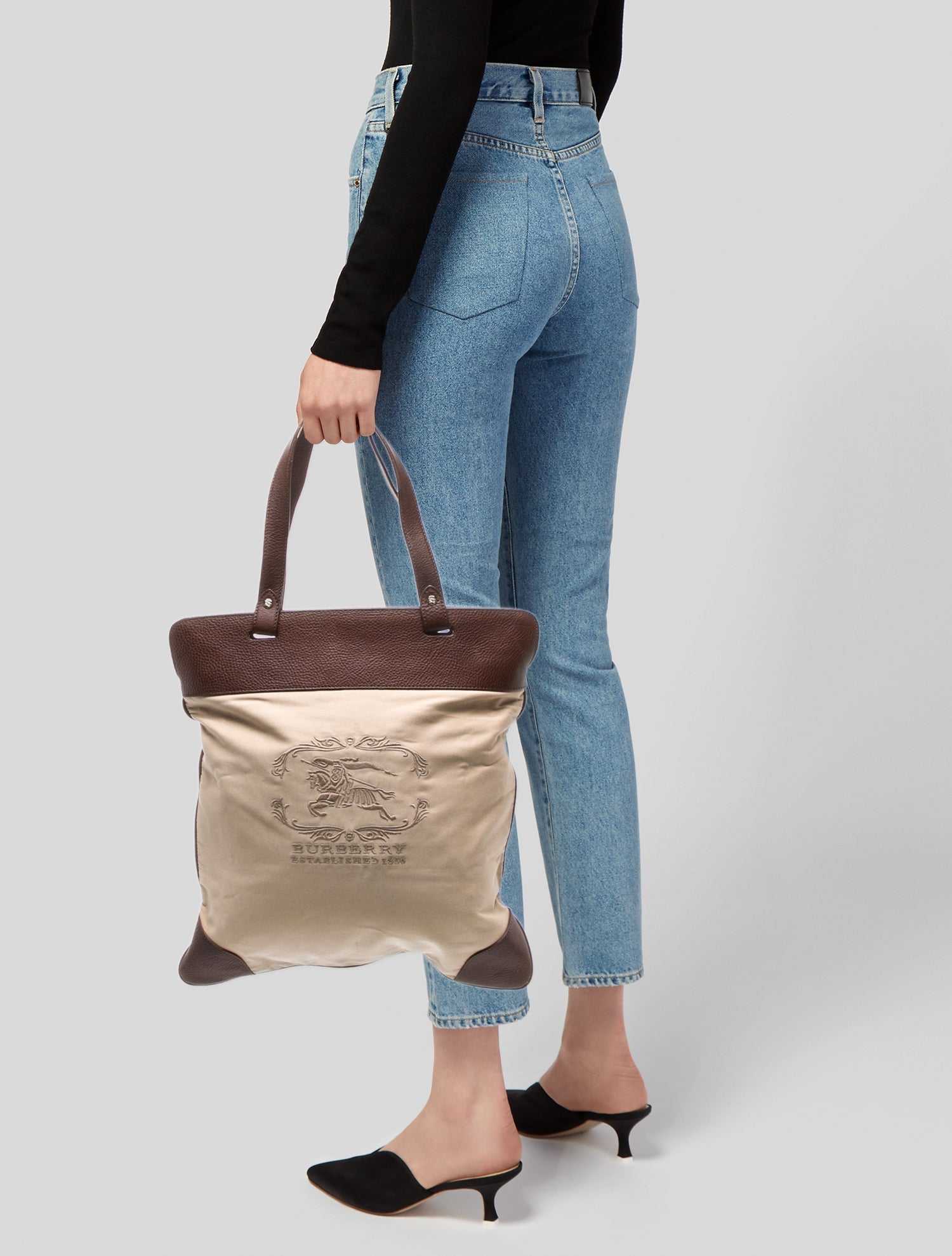 Burberry Canvas Tote