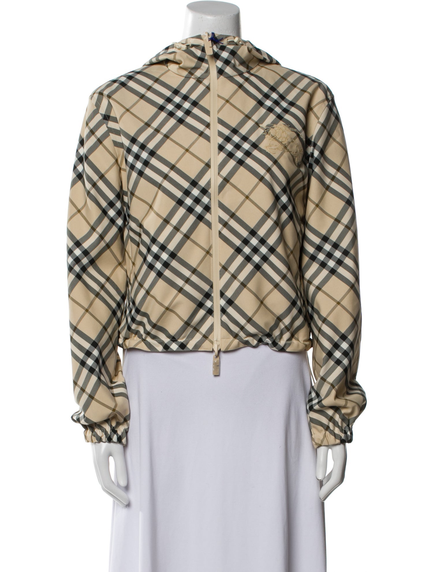 Burberry Reversible Plaid Print Jacket w/ Tags