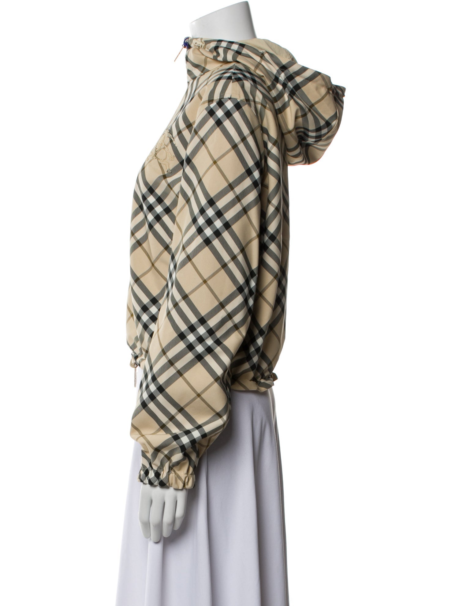 Burberry Reversible Plaid Print Jacket w/ Tags