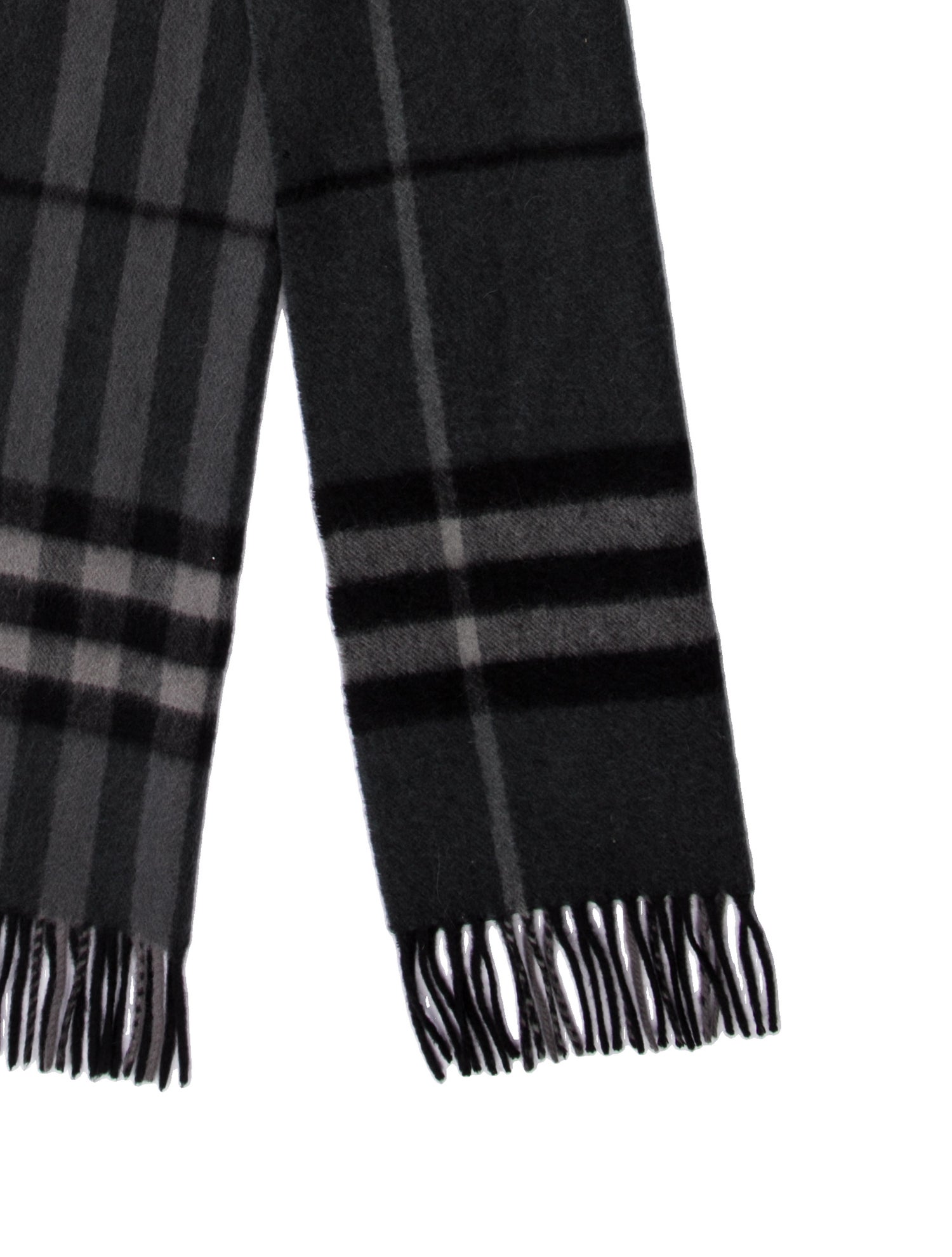 Burberry 'Pursuit of Happiness' Striped Harness Cashmere Scarf