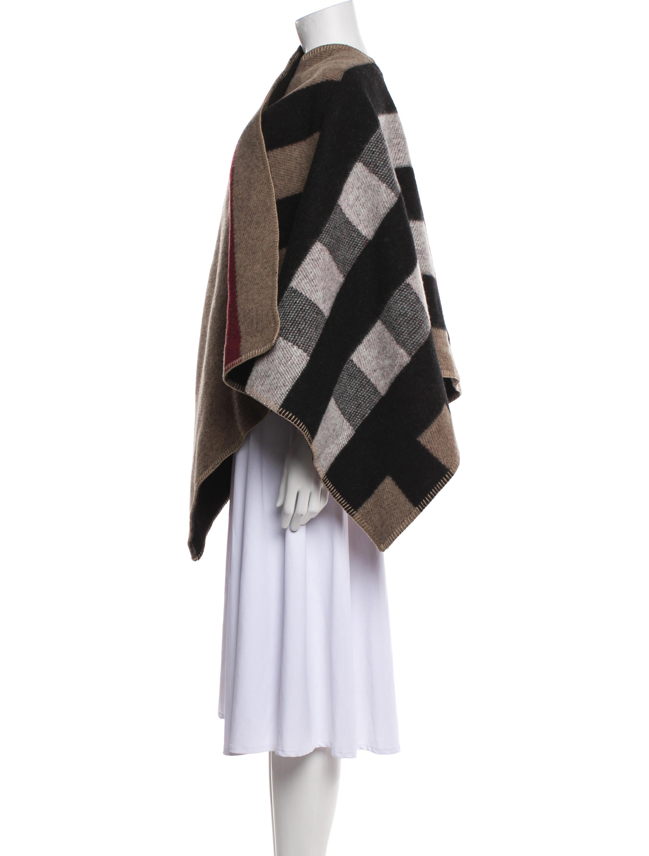 Burberry Wool Striped Shawl