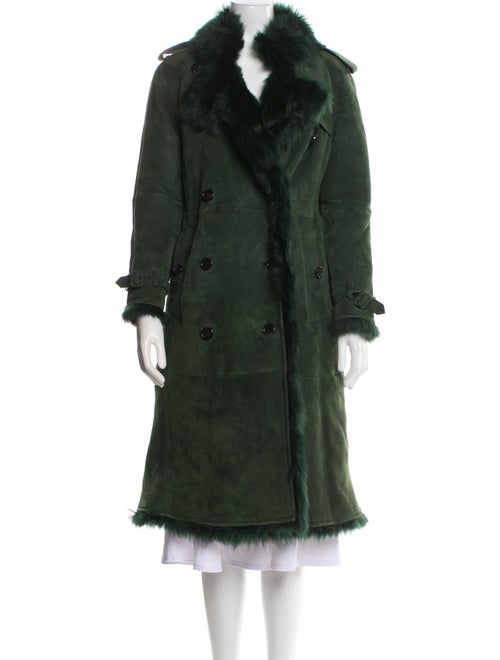 Burberry Shearling Fur Coat