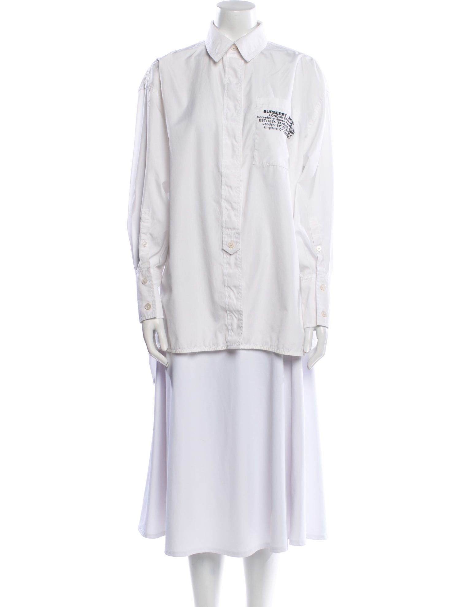 Burberry Long Sleeve Tunic