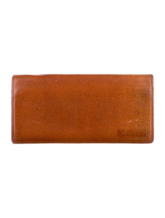 Burberry House Check Pattern Leather Wallet