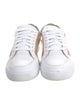 Burberry House Check Pattern Canvas Sneakers
