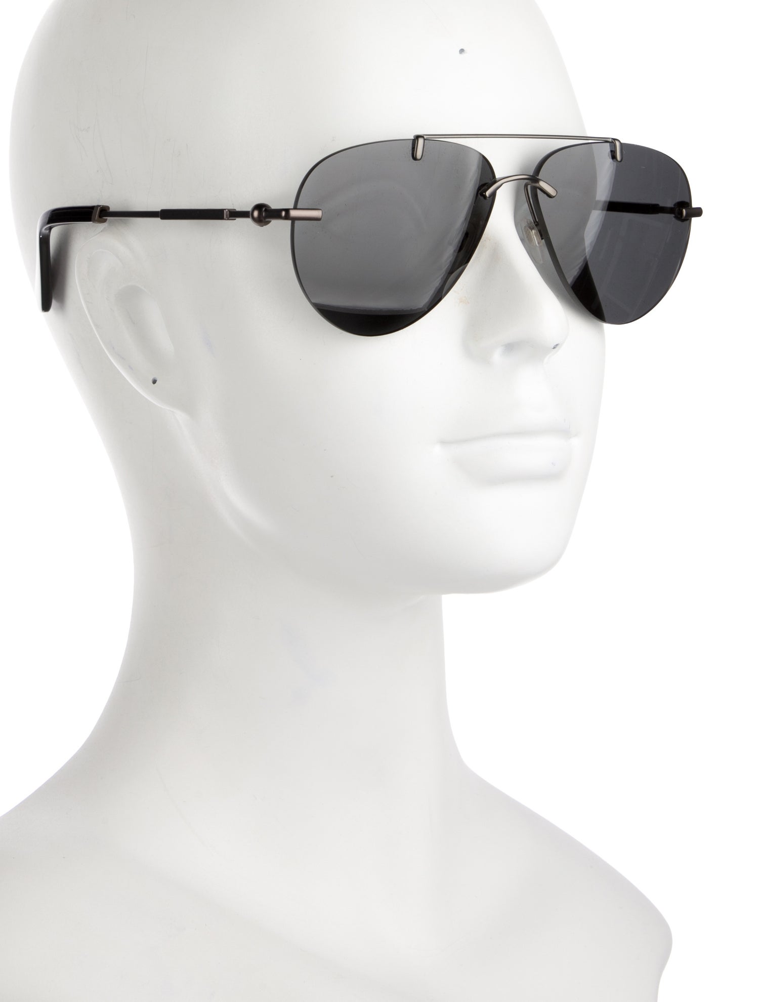 Burberry Aviator Tinted Sunglasses