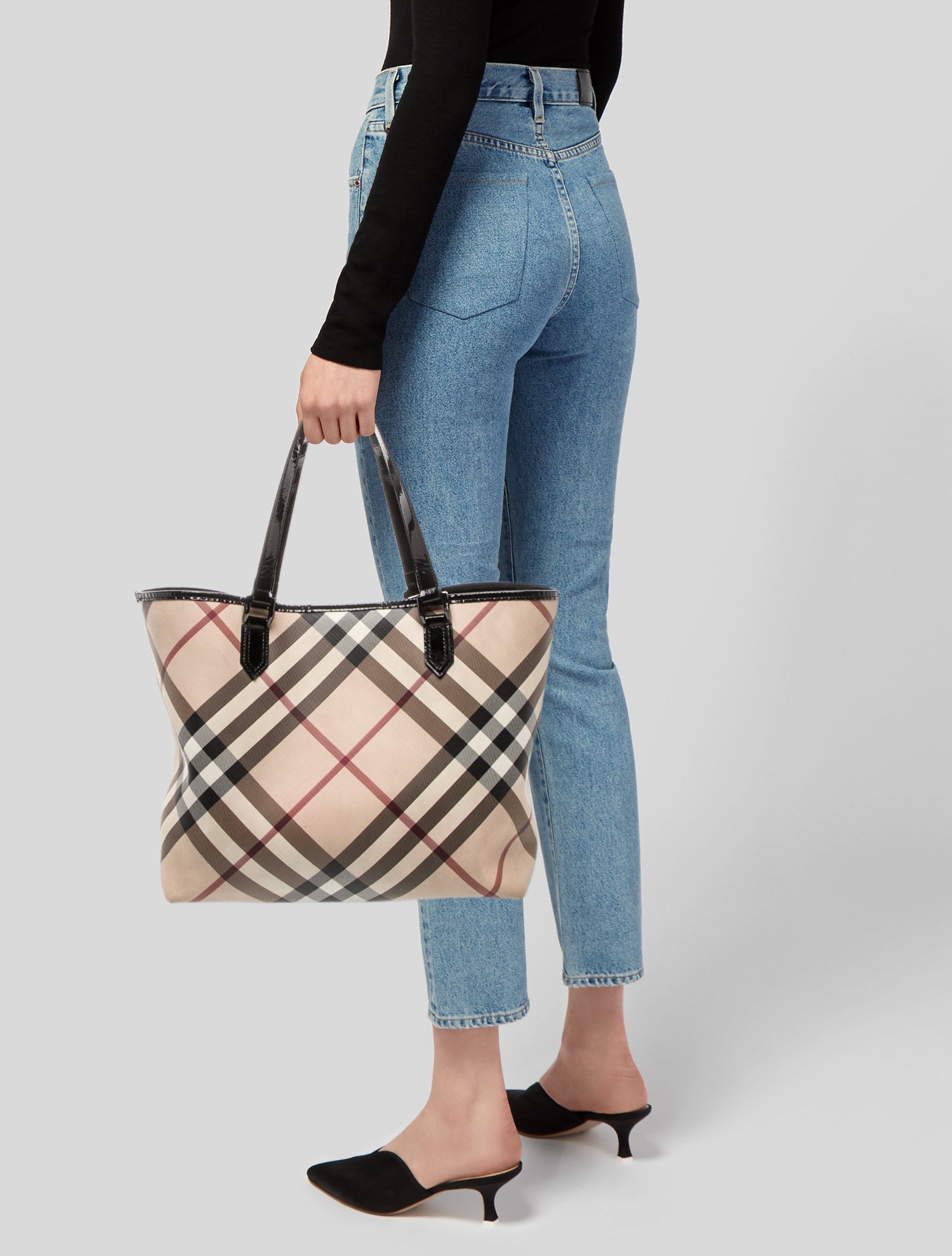 Burberry Nova Check Nova Check Tote Bag