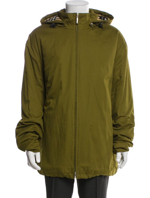 Burberry London Nova Check Pattern Parka