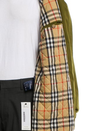 Burberry London Nova Check Pattern Parka