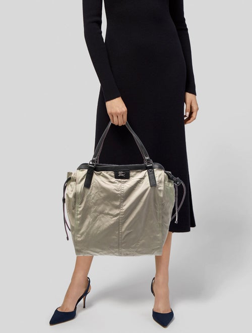 Burberry Smoked Check Tote