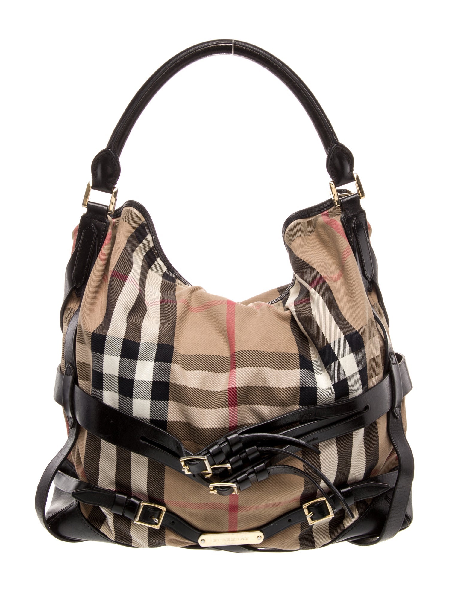 Burberry House Check Hobo