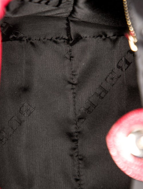 Burberry Leather Top Handle Bag