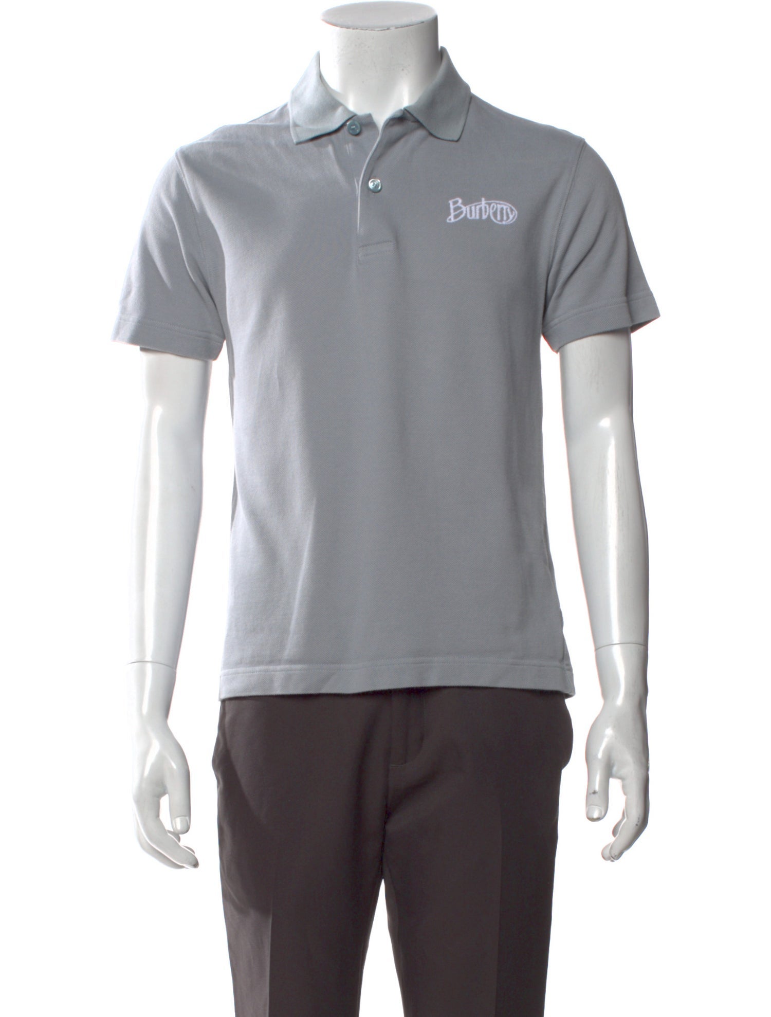 Burberry Nova Check Pattern Collar Polo Shirt