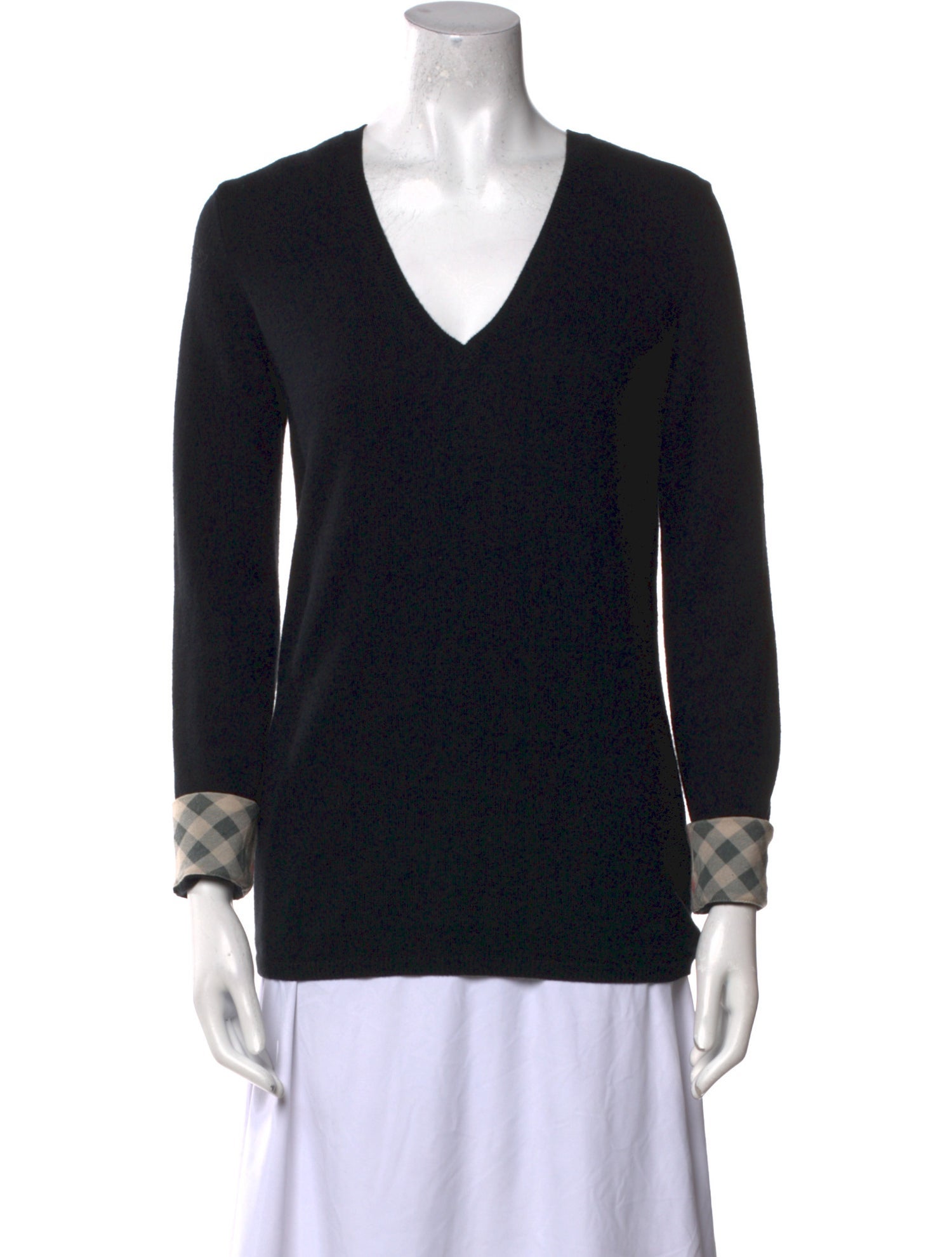 Burberry Cashmere V-Neck Sweater