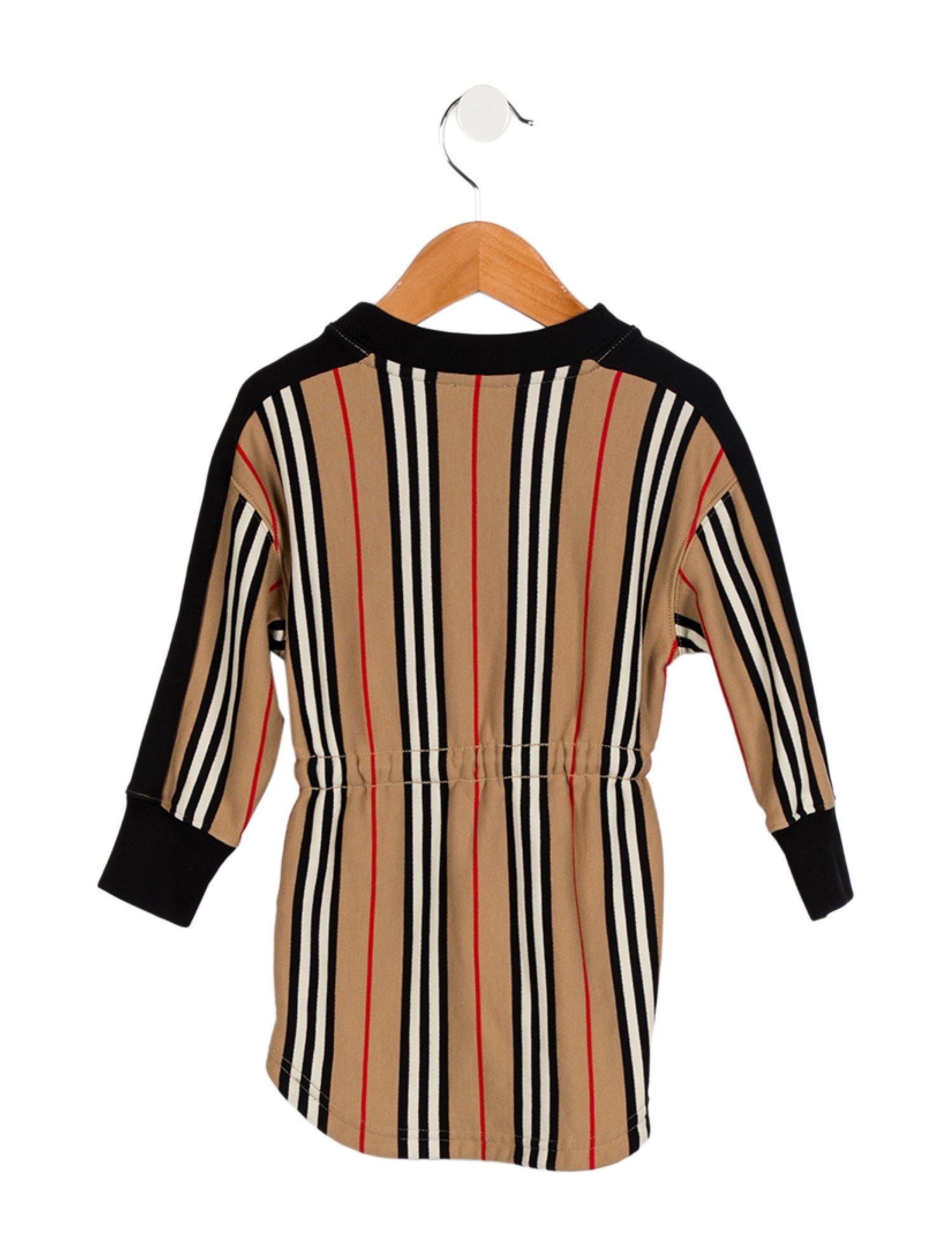 Burberry Toddler Girls' Vintage Check Long Sleeve Dress