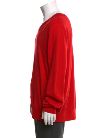 Burberry Nova Check Pattern Merino Wool Pullover