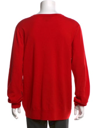 Burberry Nova Check Pattern Merino Wool Pullover