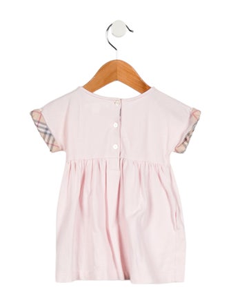 Burberry Infant Girls' Short Sleeve Dress