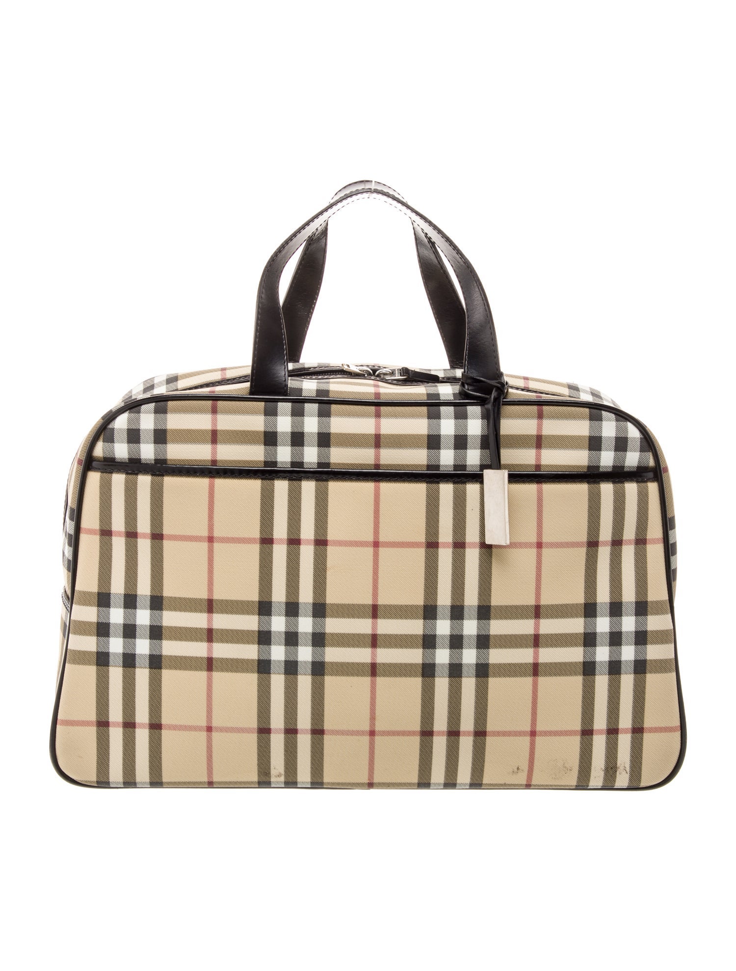 Burberry Nova Check Vintage Nova Check Boston Bag Vintage