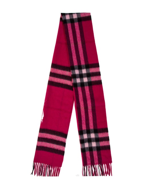 Burberry Cashmere House Check Pattern Stole