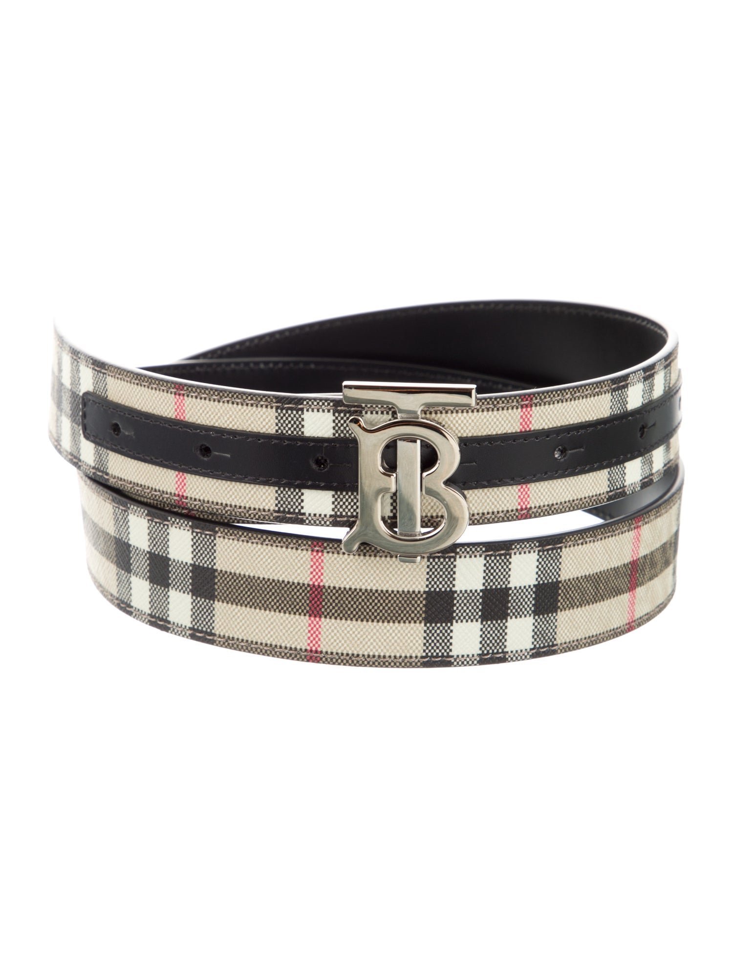 Burberry Nova Check Pattern Belt