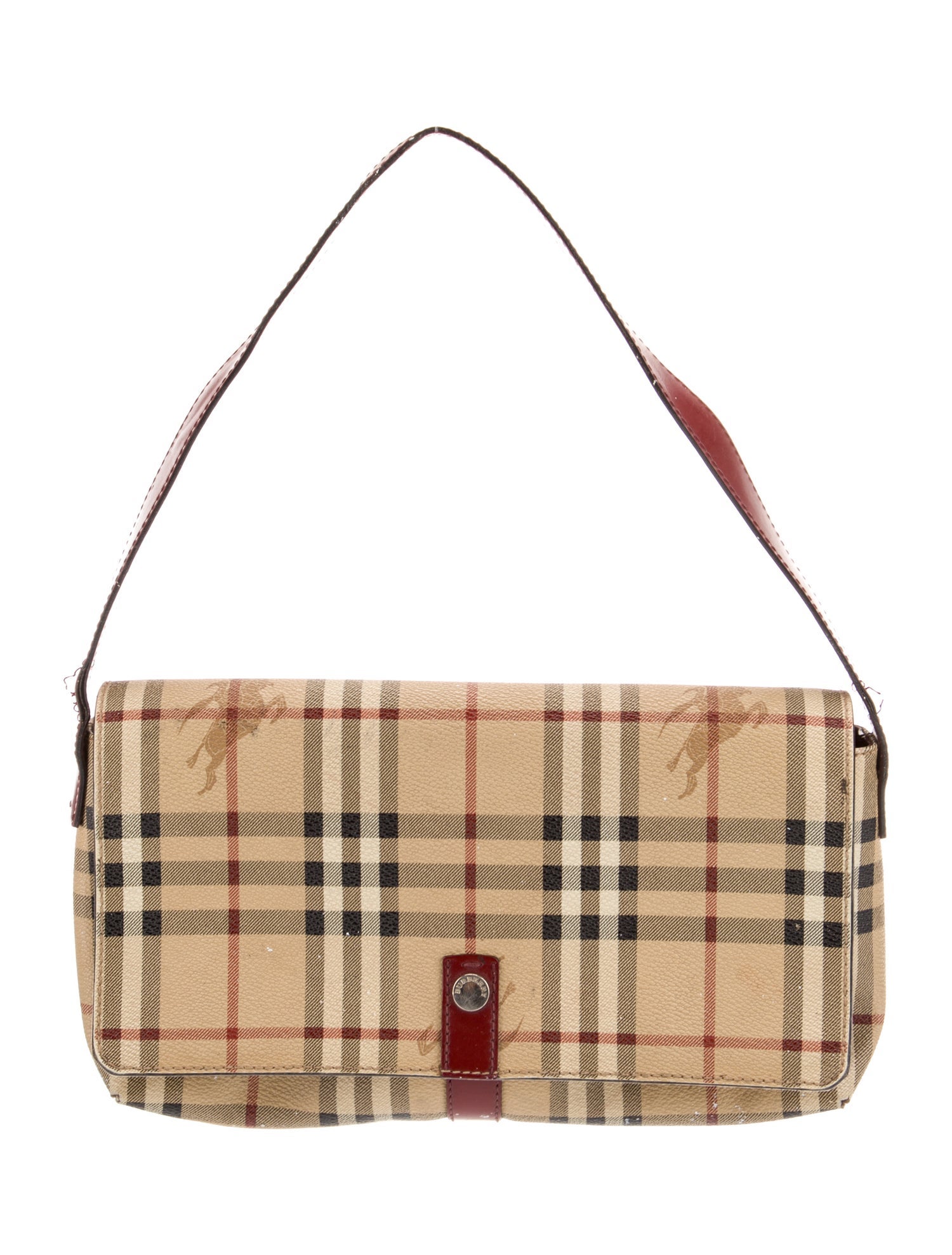 Burberry London Haymarket Check Shoulder Bag