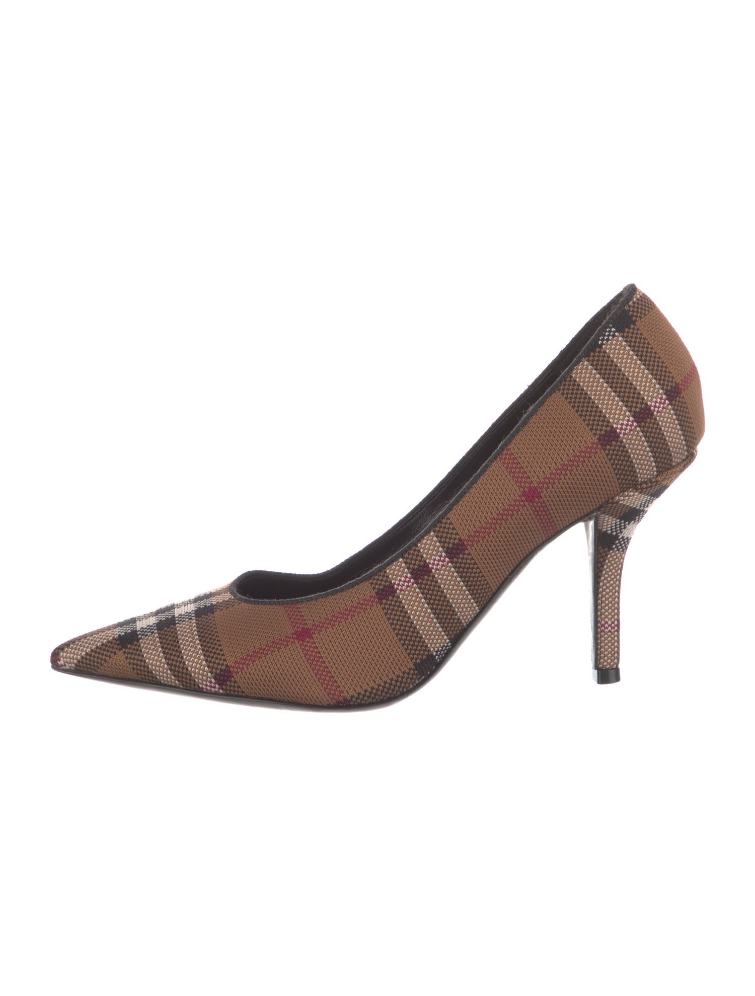 Burberry Vintage Check Printed Pumps